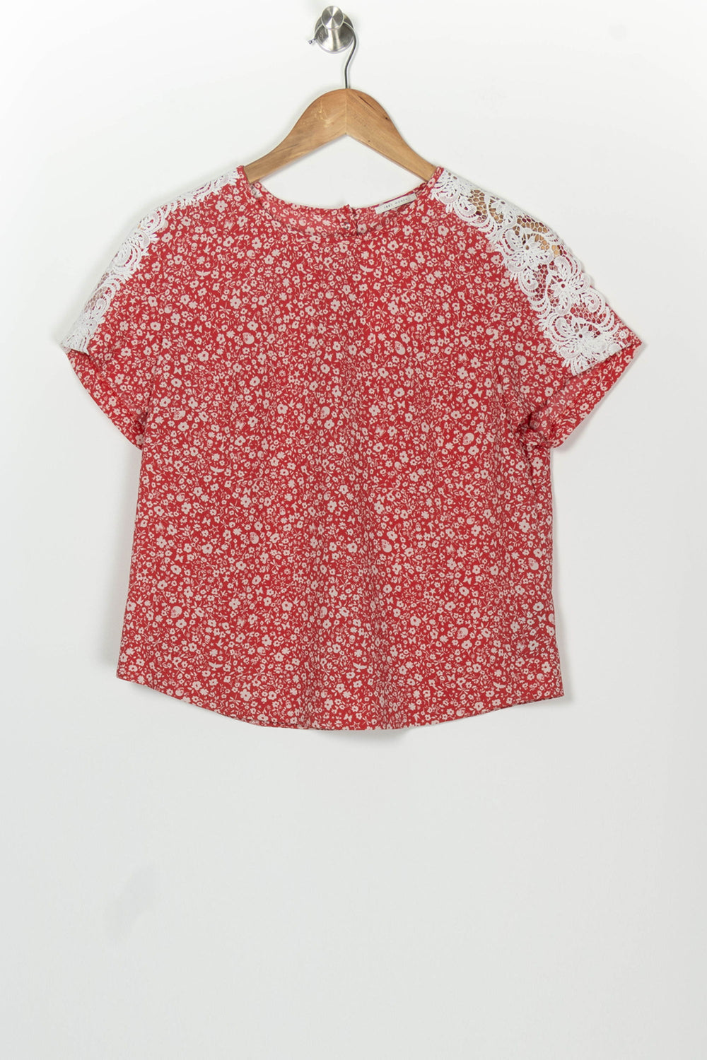 Blouse Rouge et Blanche - Taille M/38 de la marque IKKS | PARAD123729 - Vendu par Paradigme - Image 2