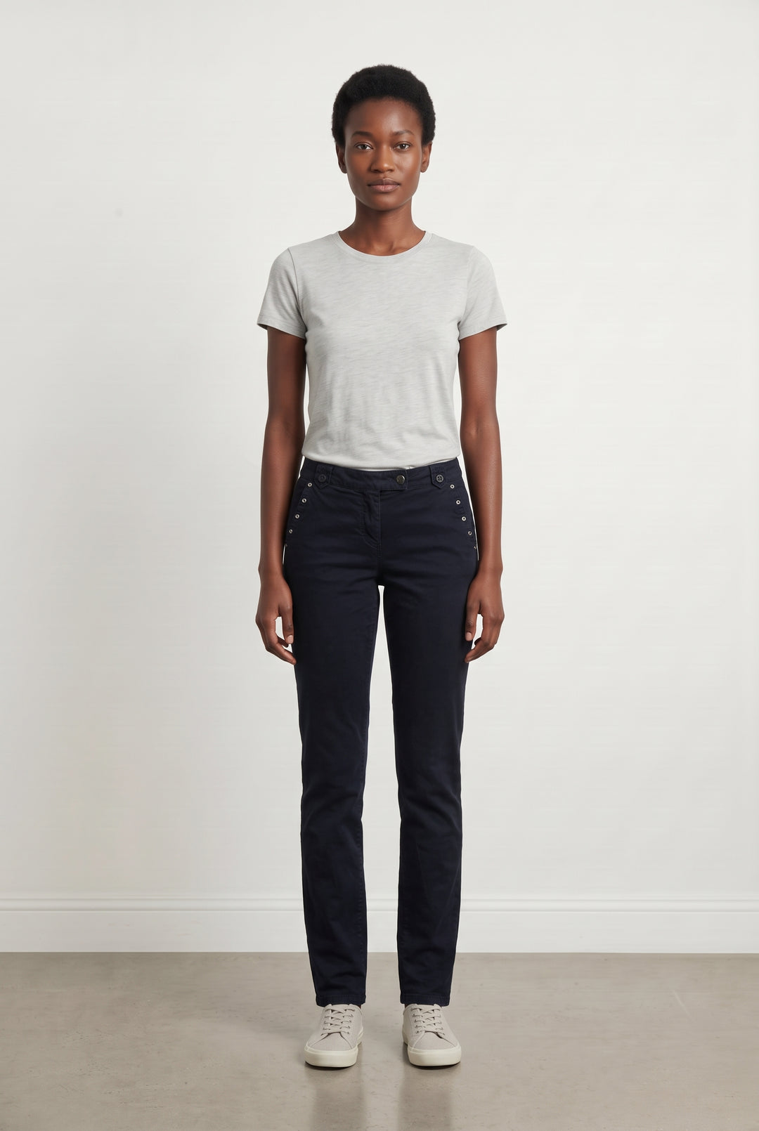 Pantalon Bleu Marine - Taille S/36 de la marque IKKS | PARAD123731 - Vendu par Paradigme - Image 1