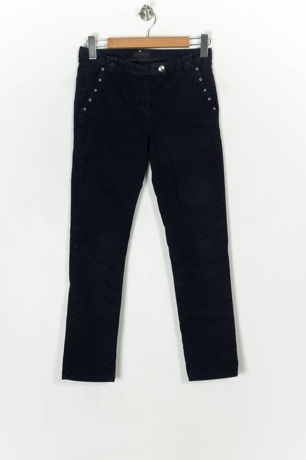Pantalon Bleu Marine - Taille S/36 de la marque IKKS | PARAD123731 - Vendu par Paradigme - Image 2