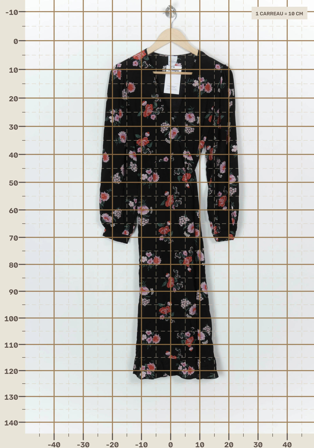 Robe Noire - Taille M/38 de la marque Petite Mendigote | PARAD123733 - Vendu par Paradigme - Image 4