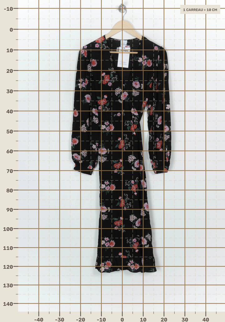 Robe Noire - Taille M/38 de la marque Petite Mendigote | PARAD123733 - Vendu par Paradigme - Image 4