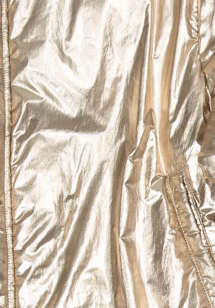 Doudoune Dorée - Taille M/38 de la marque Petite Mendigote | PARAD123734 - Vendu par Paradigme - Image 3