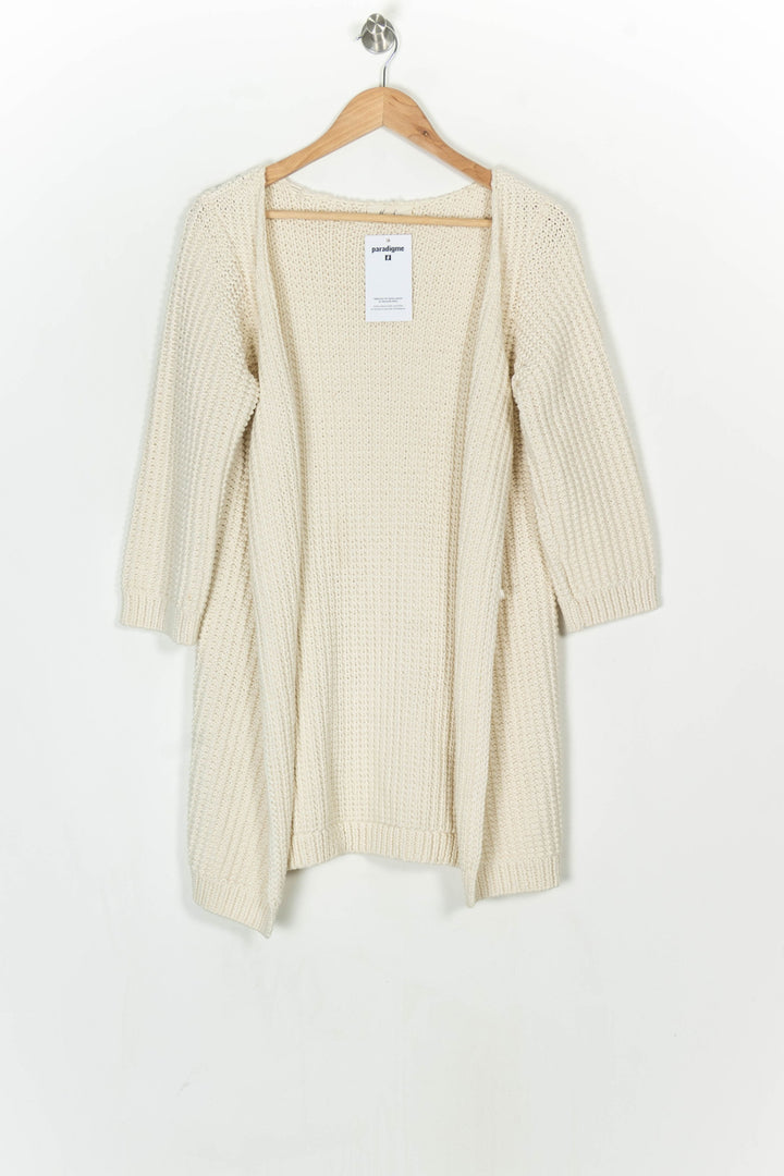 Cardigan Épais Beige - Taille XS/34 de la marque Marie Sixtine | PARAD123737 - Vendu par Paradigme - Image 2