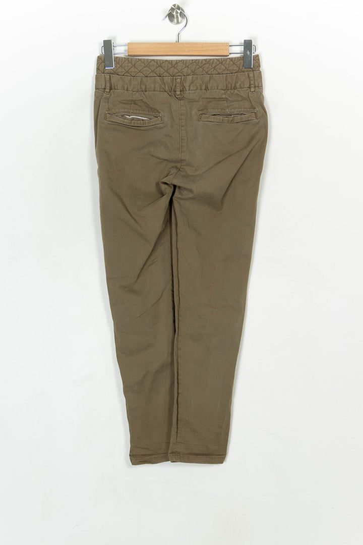 Pantalon Chino Marron - Taille S/36 de la marque The Kooples | PARAD123738 - Vendu par Paradigme - Image 5