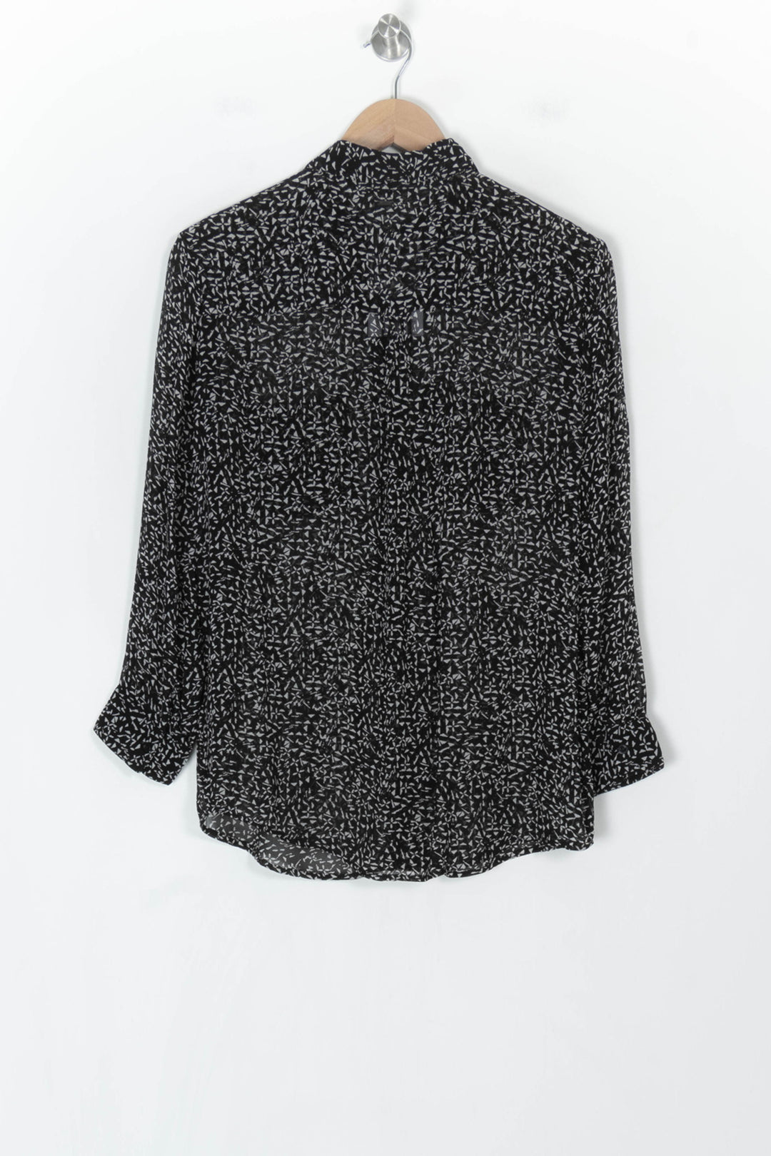 Chemise Noire et Blanche - Taille M/38 de la marque IKKS | PARAD123743 - Vendu par Paradigme - Image 5