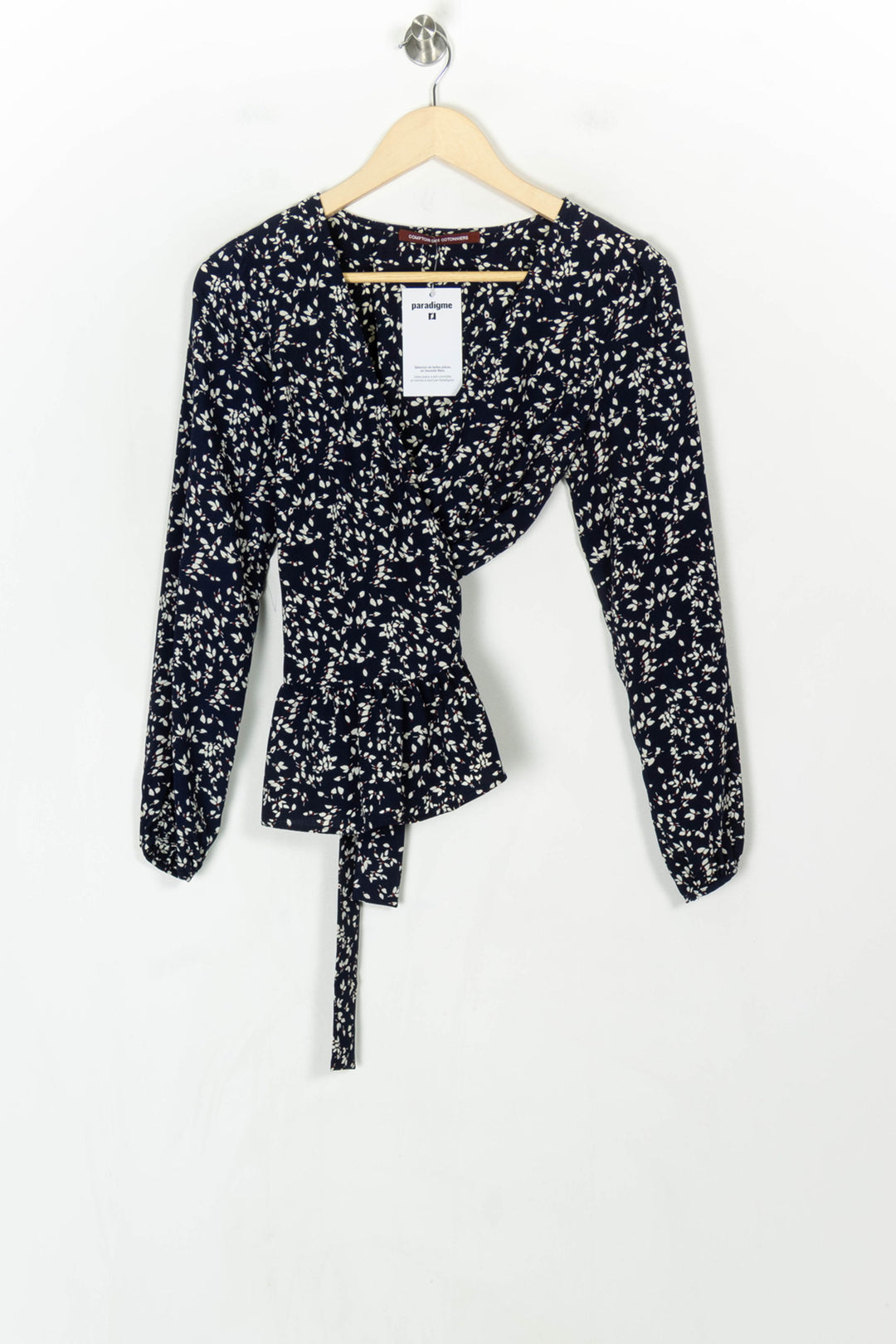 Blouse Bleue et Blanche - Taille XS/34 de la marque Comptoir des Cotonniers | PARAD123744 - Vendu par Paradigme - Image 2