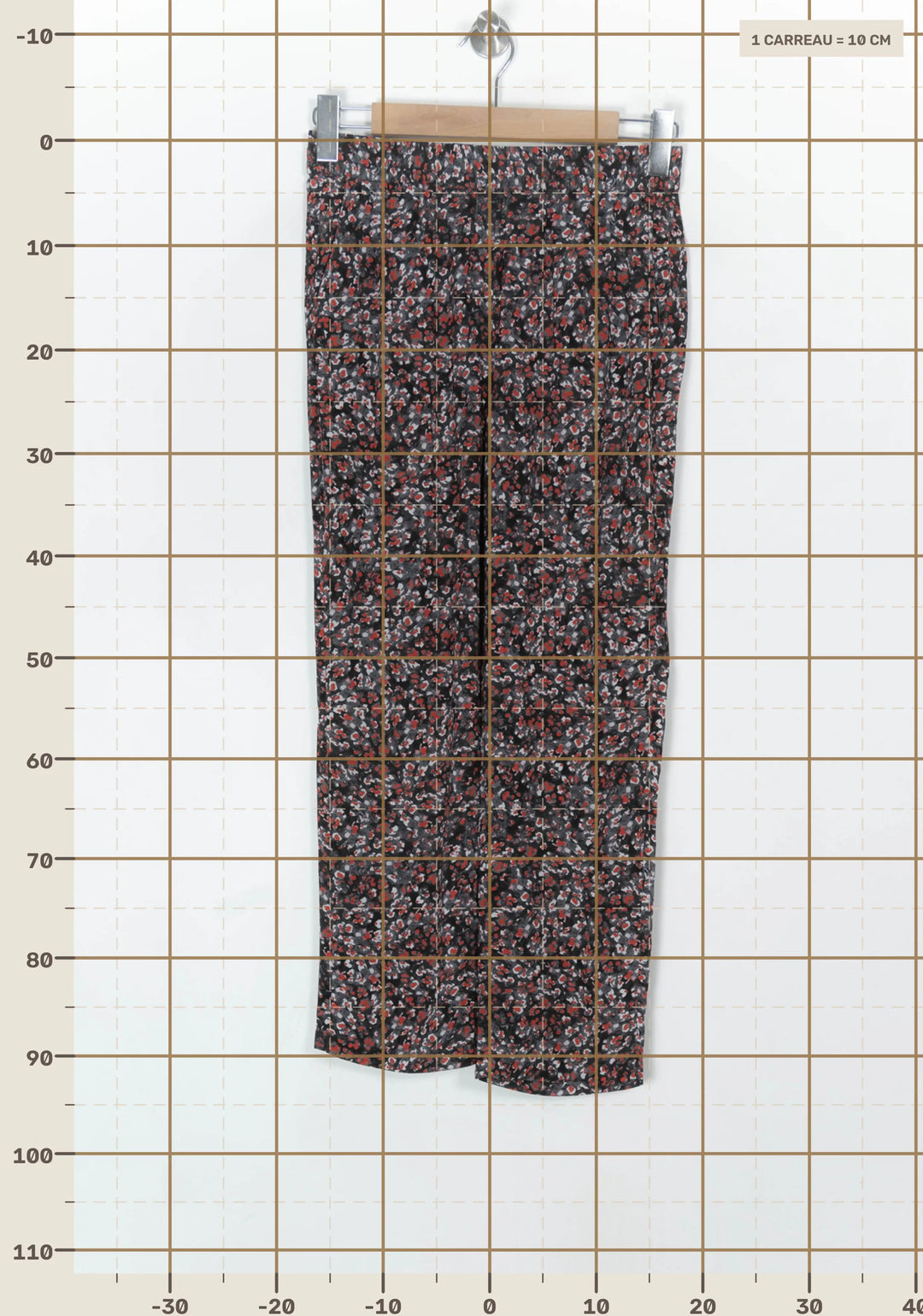 Pantalon Noir et Rouge - Taille S/36 de la marque The Kooples | PARAD123745 - Vendu par Paradigme - Image 4