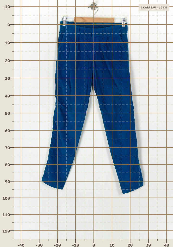 Pantalon Bleu - Taille M/38 de la marque Léon &amp; Harper | PARAD123747 - Vendu par Paradigme - Image 4