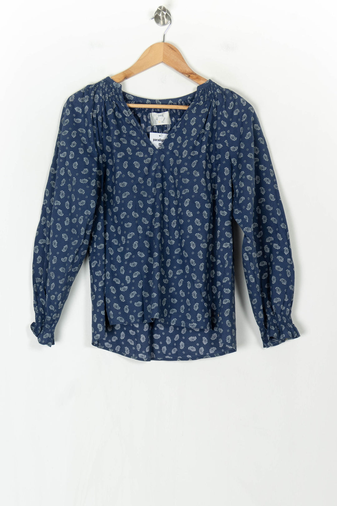 Blouse Bleue - Taille XS/34 de la marque Des petits hauts | PARAD123753 - Vendu par Paradigme - Image 2