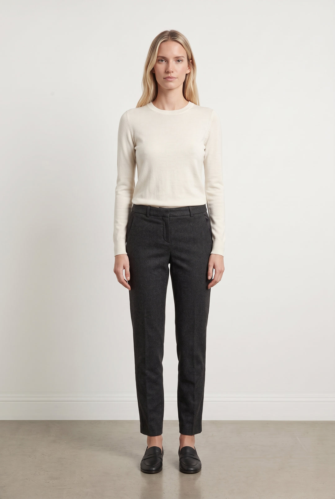 Pantalon De Tailleur Gris - Taille M/38 de la marque The Kooples | PARAD123754 - Vendu par Paradigme - Image 1