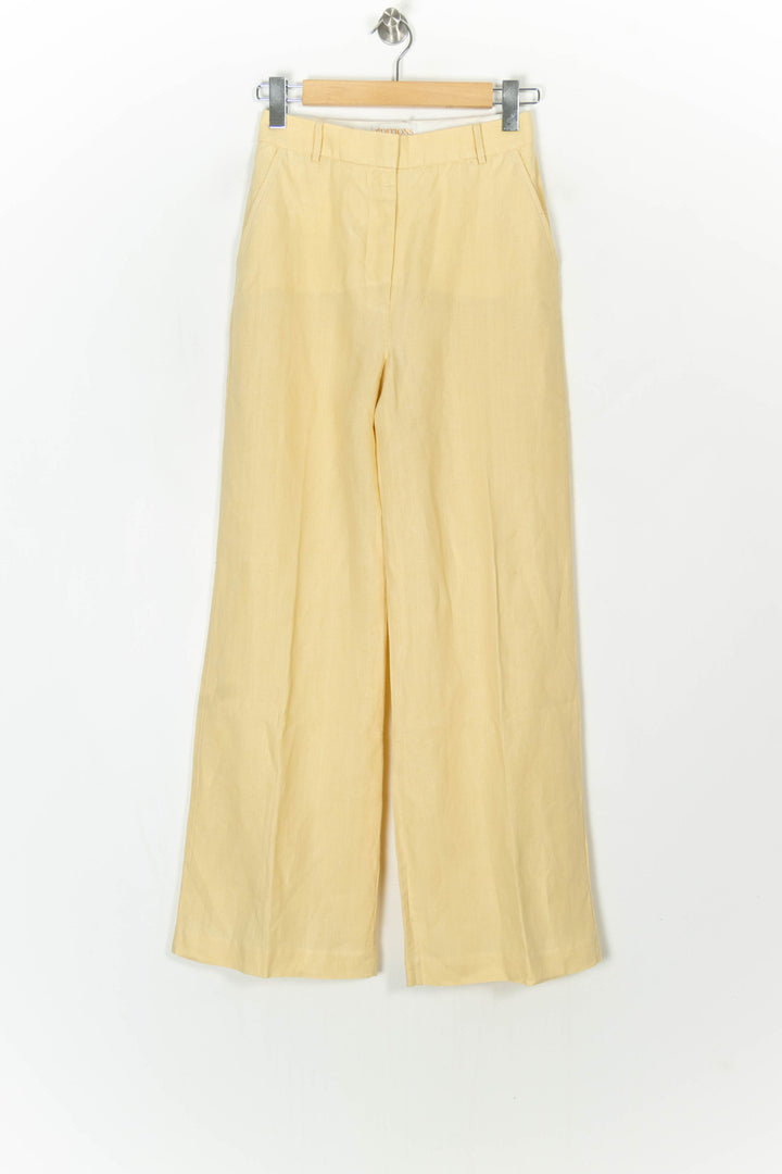 Pantalon Jaune - Taille S/36 de la marque Sézane | PARAD123757 - Vendu par Paradigme - Image 2
