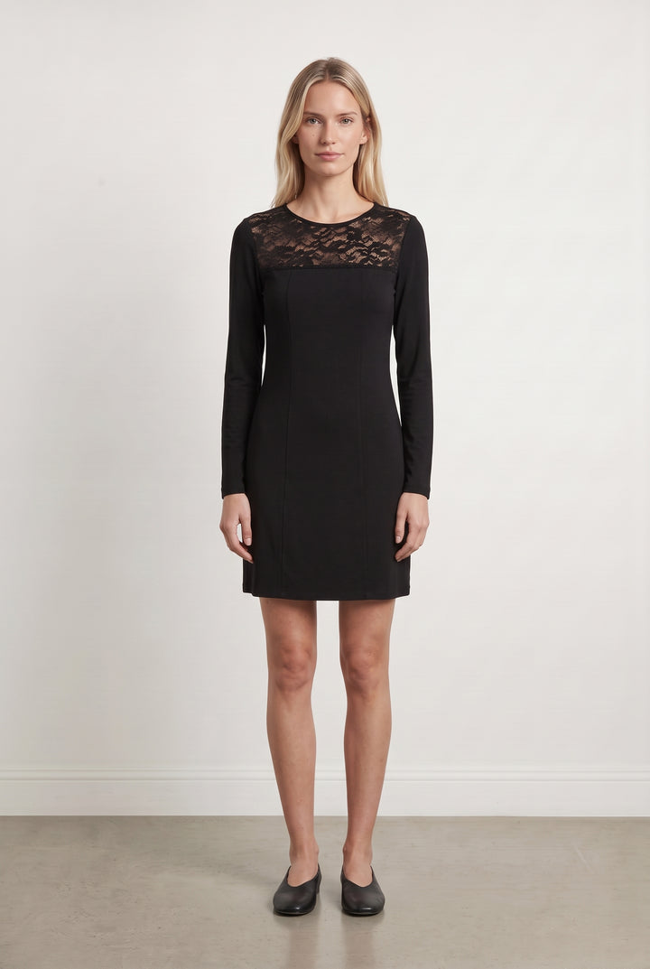 Robe Midi Noire - Taille S/36 de la marque Liu Jo | PARAD123759 - Vendu par Paradigme - Image 1