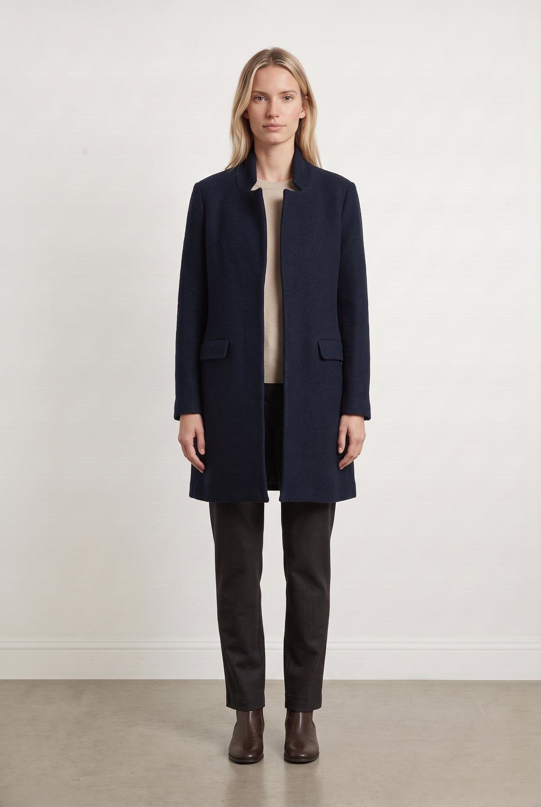 Manteau Bleu Marine - Taille M/38 de la marque Closed | PARAD123761 - Vendu par Paradigme - Image 1