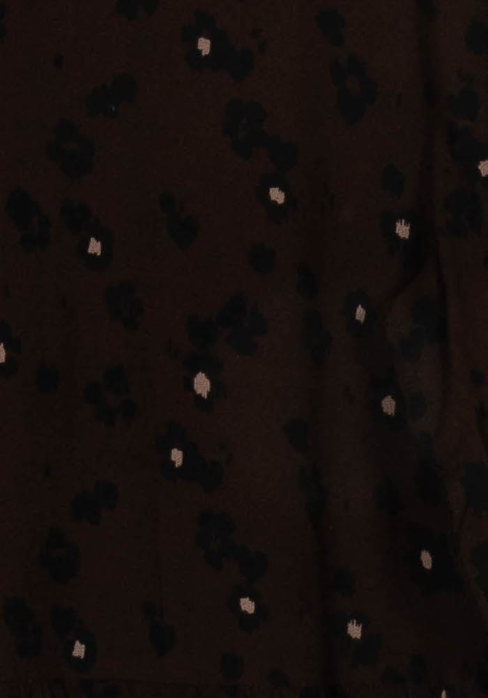 Robe Midi Marron - Taille L/40 de la marque Des petits hauts | PARAD123763 - Vendu par Paradigme - Image 3