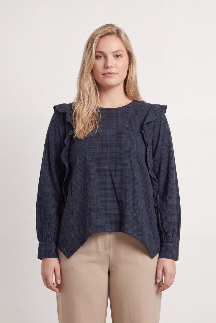 Blouse Bleue - Taille XL/42 de la marque Kookai | PARAD123764 - Vendu par Paradigme - Image 1