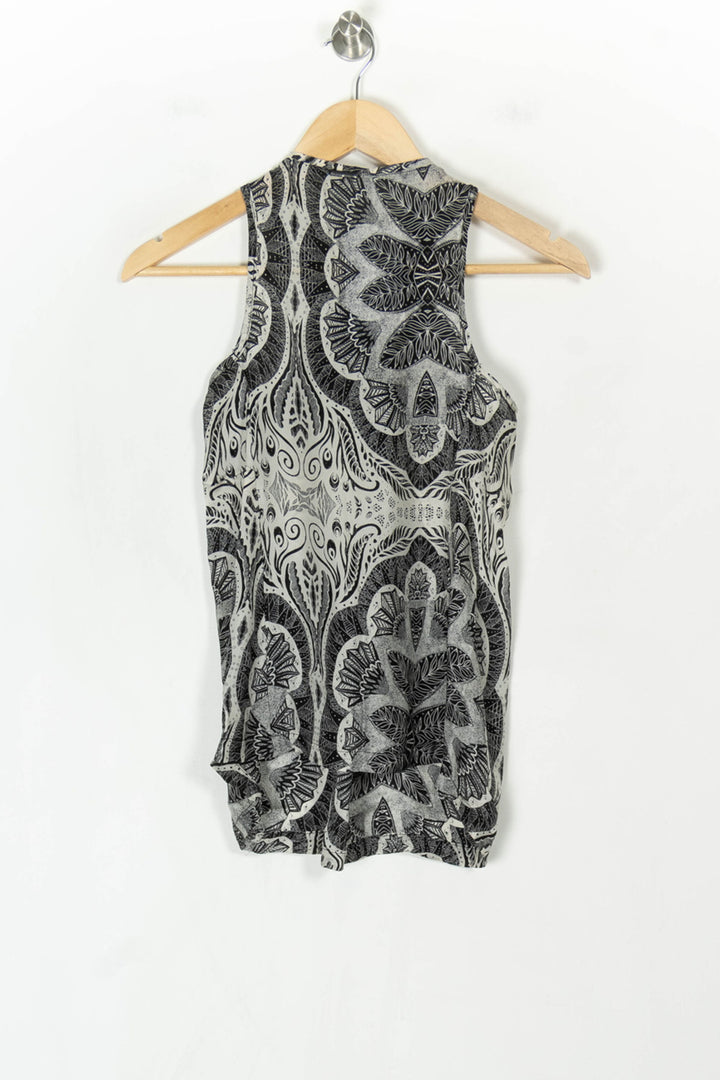 Tunique Sans Manches Noire et Blanche - Taille S/36 de la marque One Step | PARAD123772 - Vendu par Paradigme - Image 5