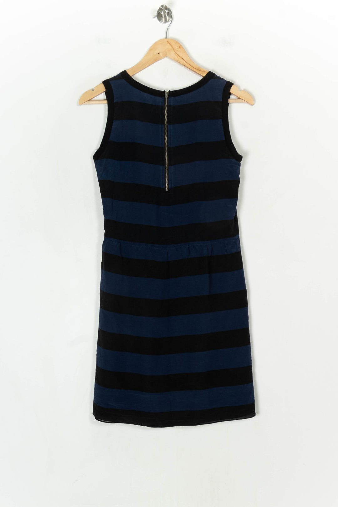 Robe Courte Rayée Noire et Bleue - Taille S/36 de la marque Sud express | PARAD123778 - Vendu par Paradigme - Image 5