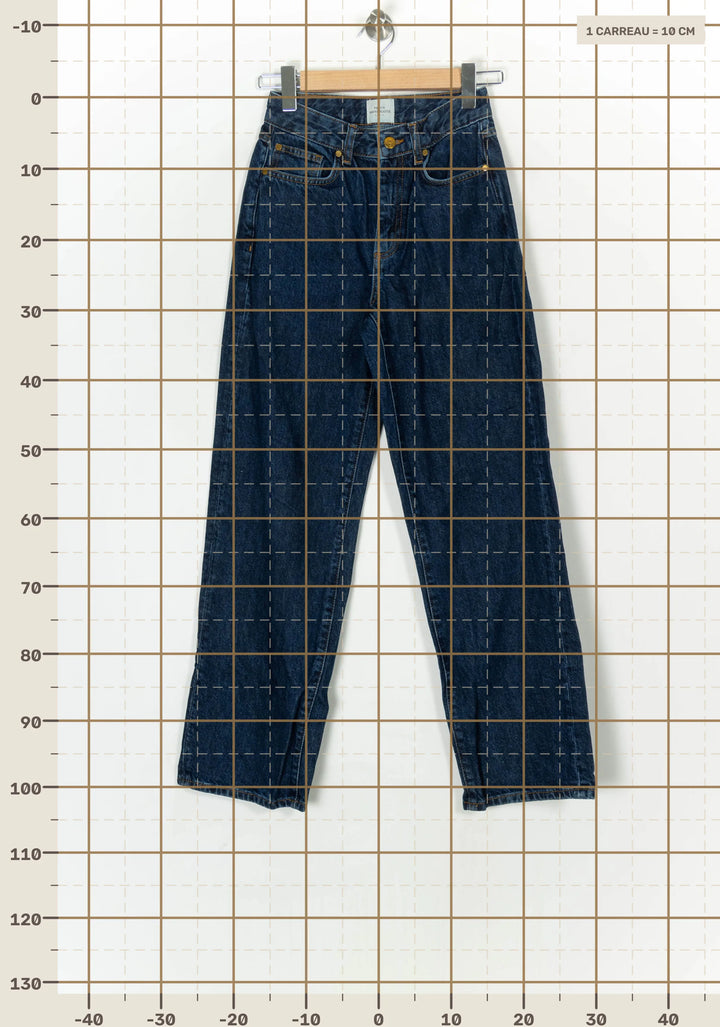 Jean Bleu foncé - Taille S/36 de la marque Petite Mendigote | PARAD123784 - Vendu par Paradigme - Image 4
