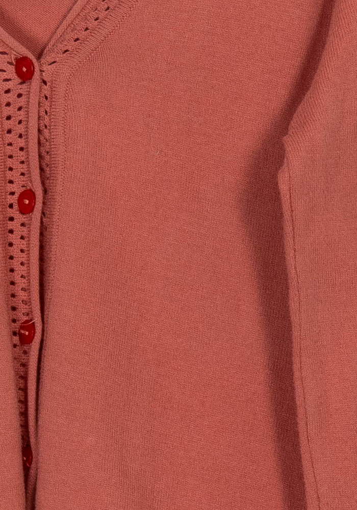 Cardigan Rose - Taille M/38 de la marque One Step | PARAD123787 - Vendu par Paradigme - Image 3