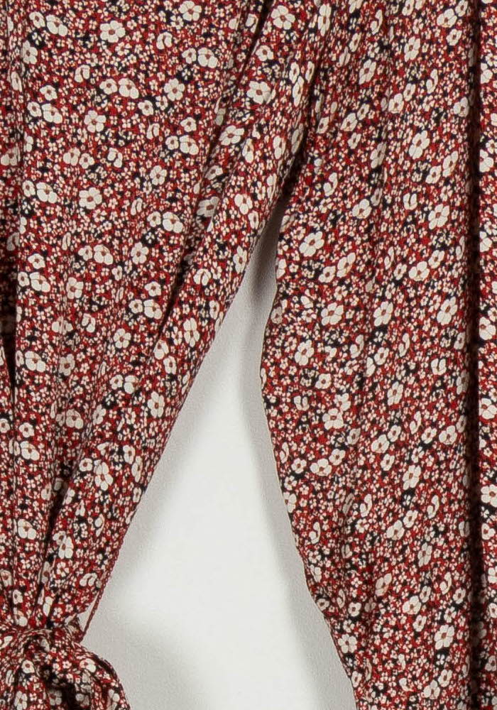 Robe Portefeuille Rouge et Blanc - Taille M/38 de la marque Caroll | PARAD123788 - Vendu par Paradigme - Image 3