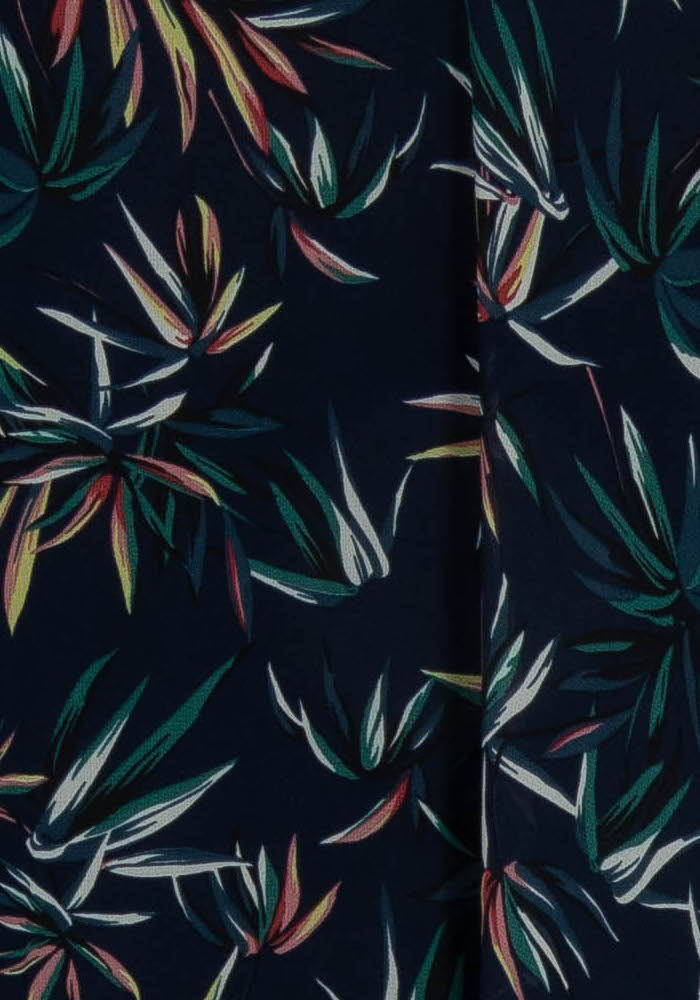 Robe Bleu à Motifs - Taille M/38 de la marque La Fée Maraboutée | PARAD123789 - Vendu par Paradigme - Image 3