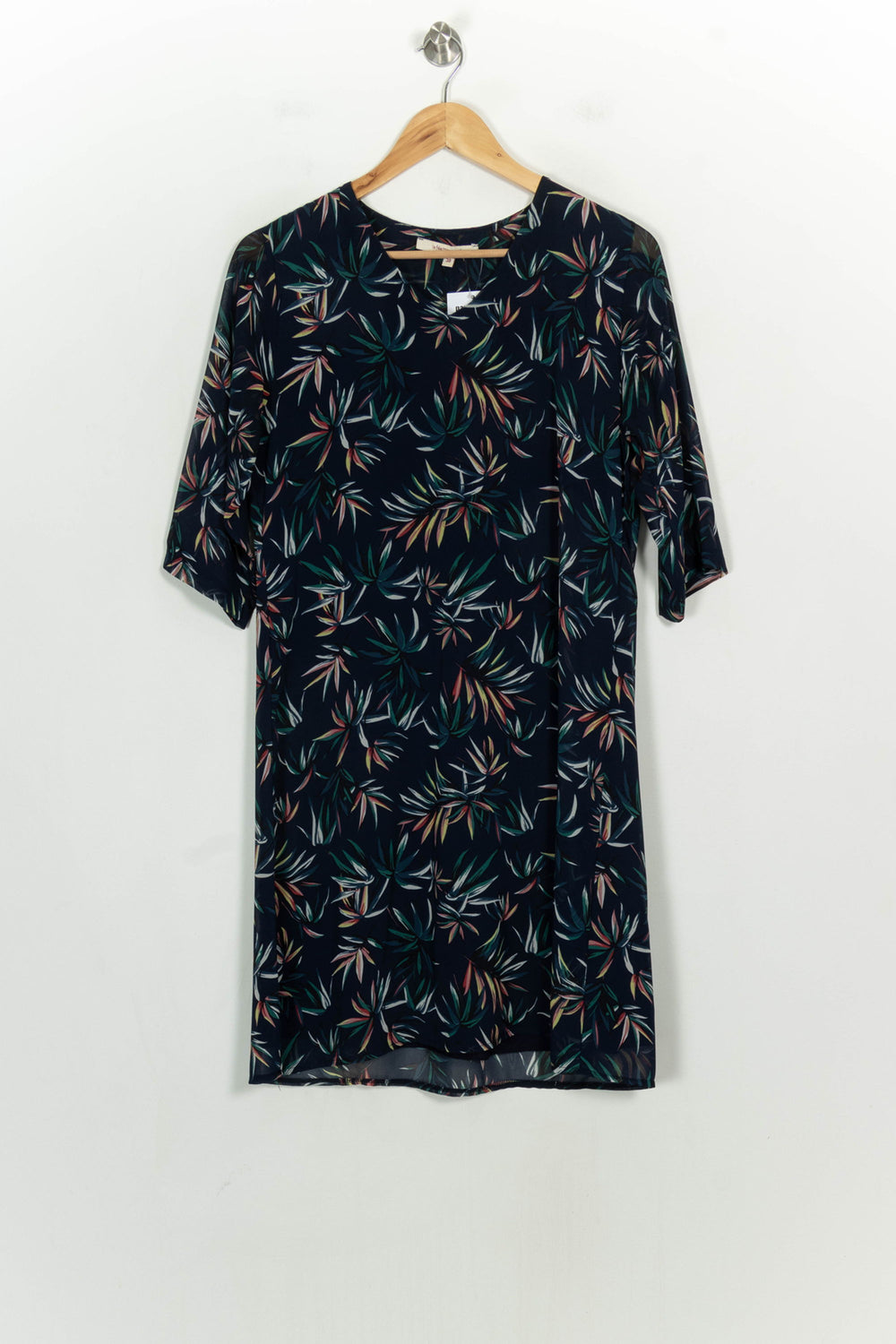 Robe Bleu à Motifs - Taille M/38 de la marque La Fée Maraboutée | PARAD123789 - Vendu par Paradigme - Image 2
