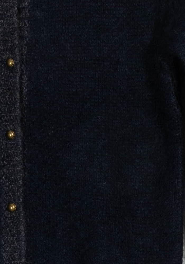 Cardigan Bleu et Gris - Taille S/36 de la marque Caroll | PARAD123790 - Vendu par Paradigme - Image 3