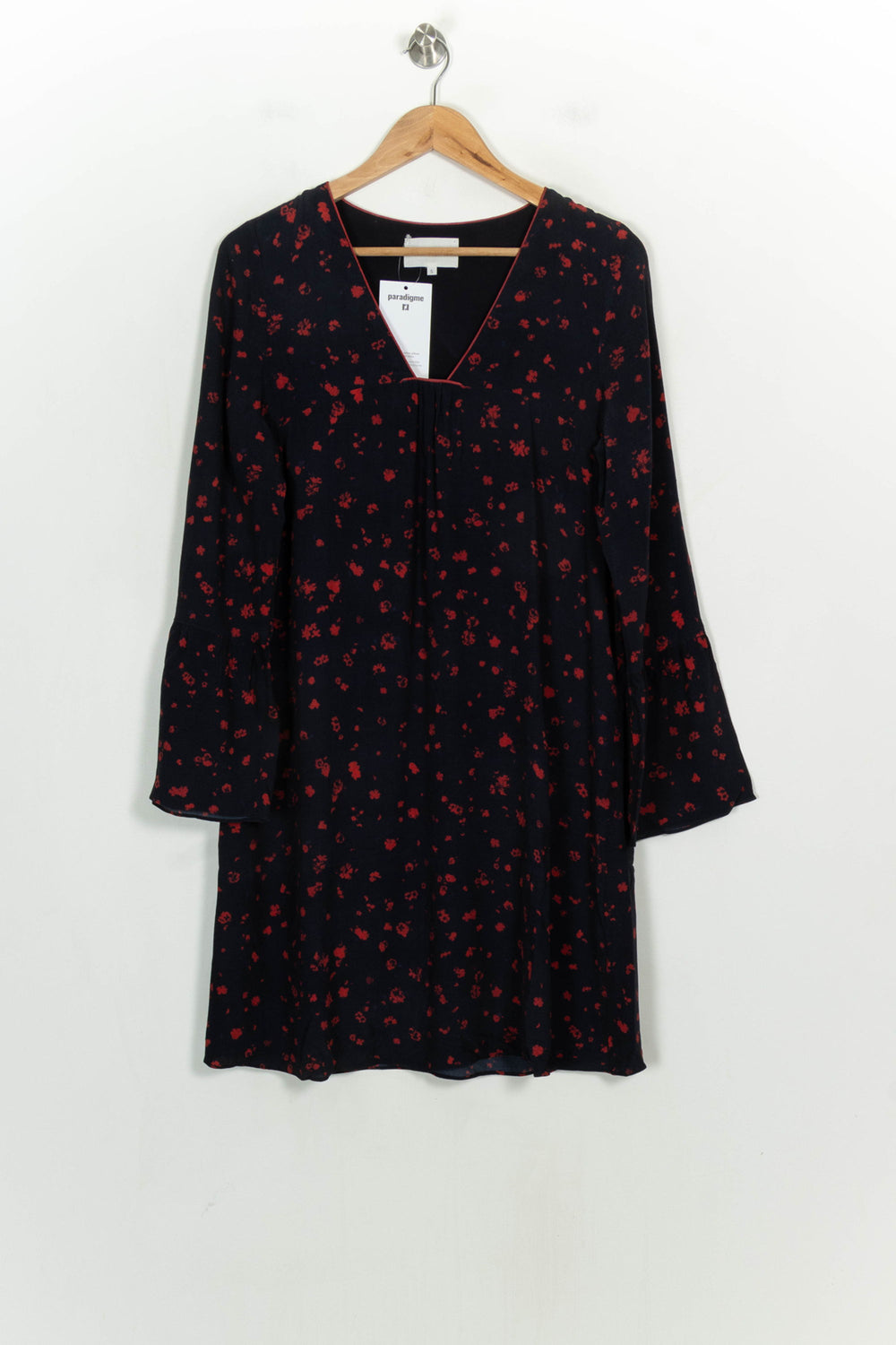 Robe Courte Bleue et Rouge - Taille S/36 de la marque Sud express | PARAD123792 - Vendu par Paradigme - Image 2