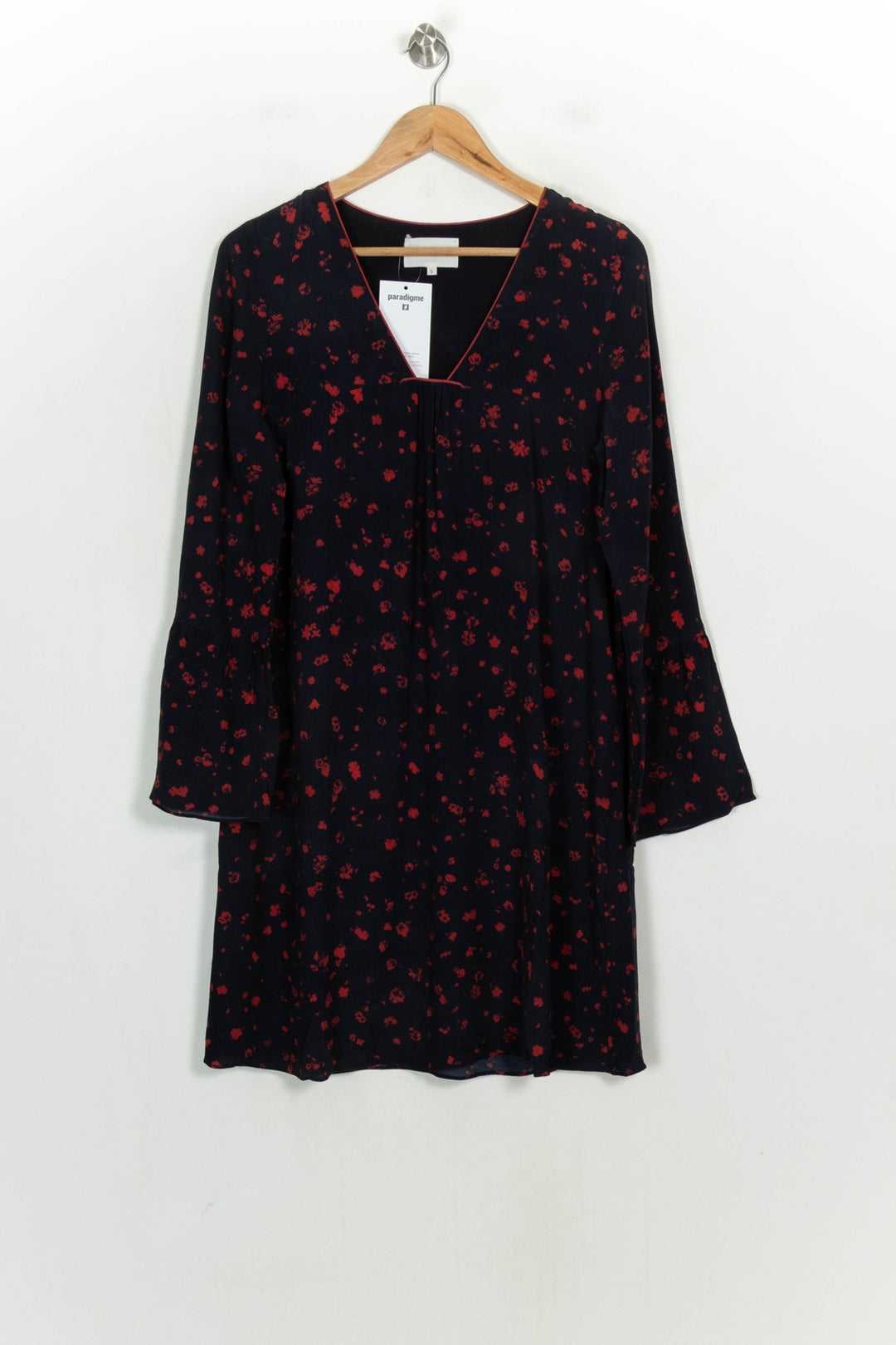 Robe Courte Bleue et Rouge - Taille S/36 de la marque Sud express | PARAD123792 - Vendu par Paradigme - Image 2