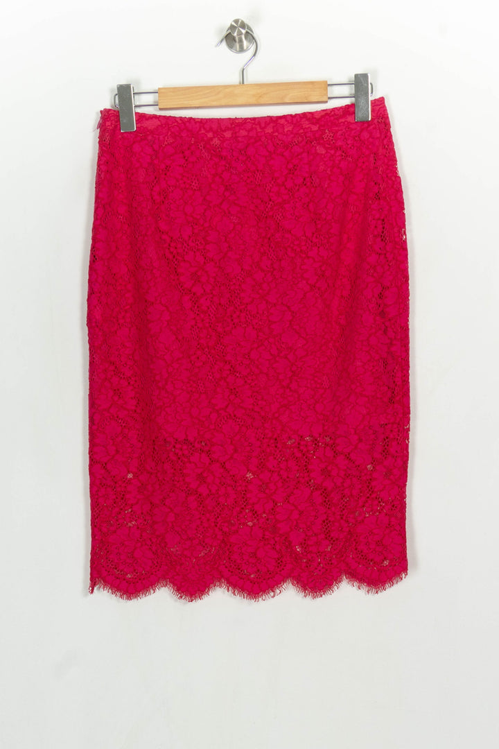 Jupe Crayon Rose - Taille L/40 de la marque Claudie Pierlot | PARAD123800 - Vendu par Paradigme - Image 5