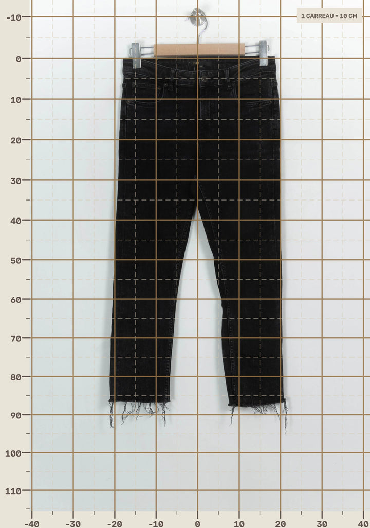 Jean Noir - Taille L/40 de la marque Maje | PARAD123802 - Vendu par Paradigme - Image 4