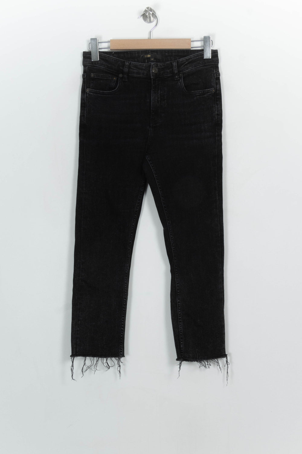 Jean Noir - Taille L/40 de la marque Maje | PARAD123802 - Vendu par Paradigme - Image 2