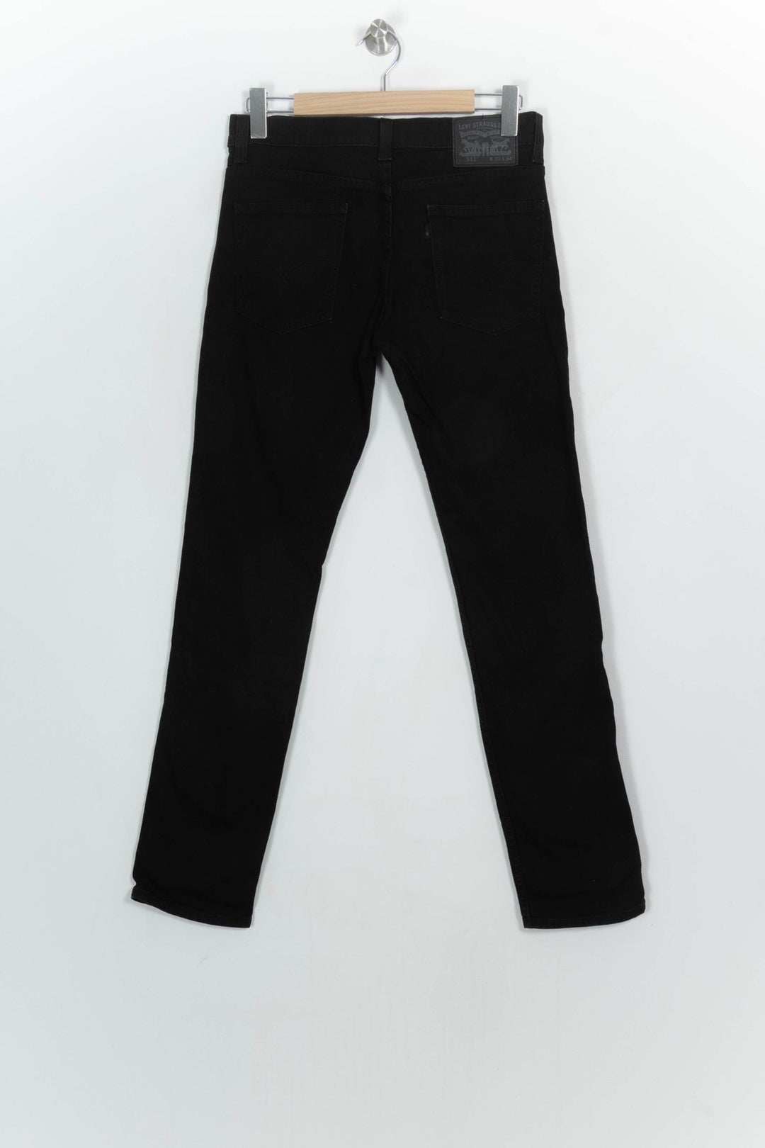 Jean Slim Noir - Taille L/40 de la marque Levi&
