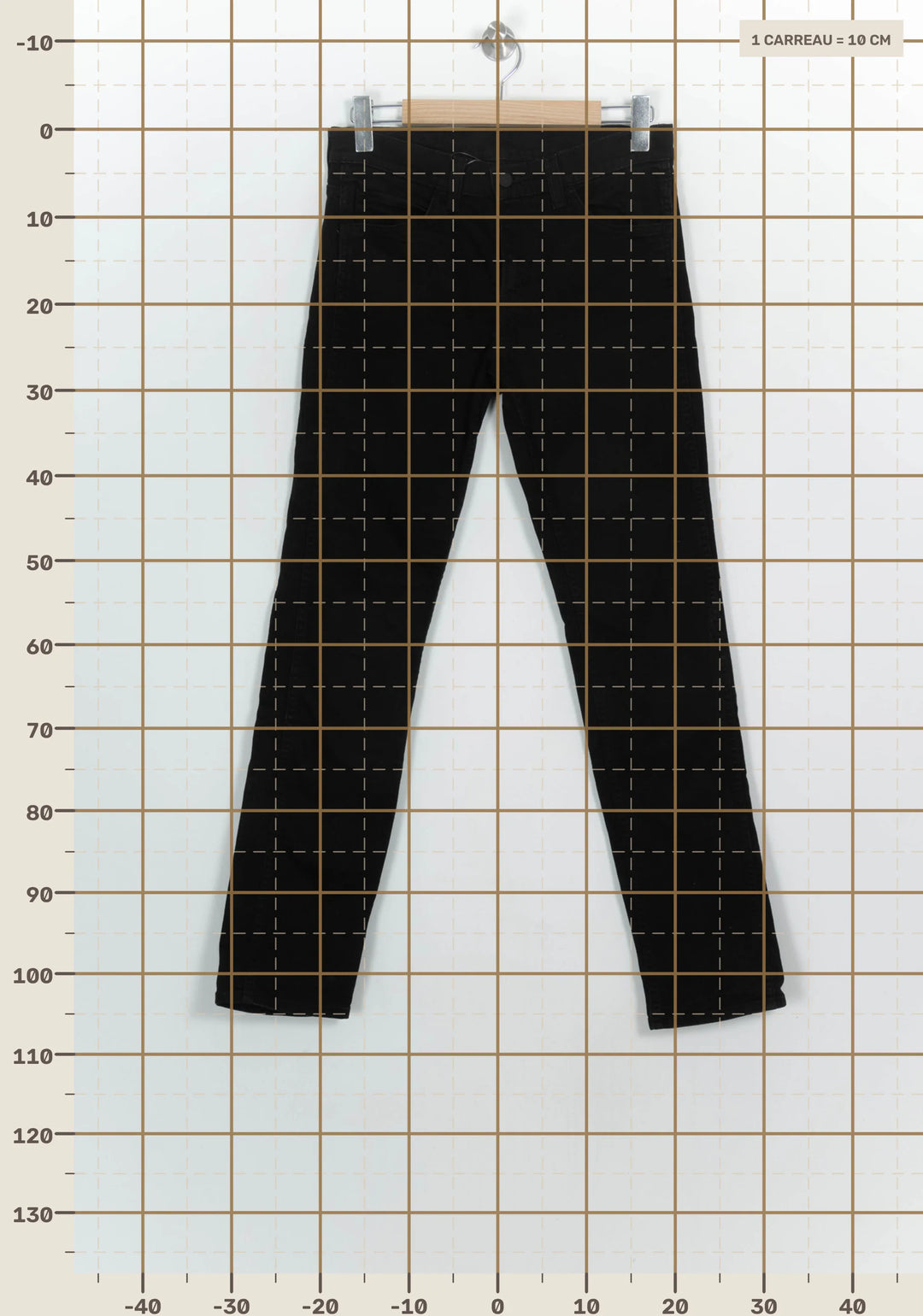 Jean Slim Noir - Taille L/40 de la marque Levi&