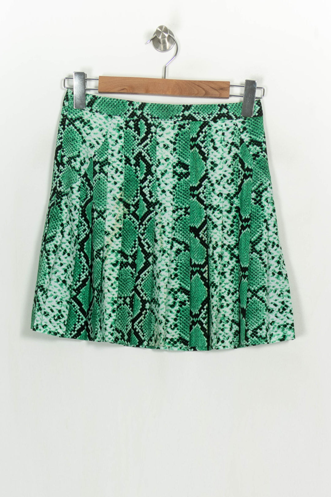 Jupe Courte Verte - Taille S/36 de la marque Sandro | PARAD123804 - Vendu par Paradigme - Image 2