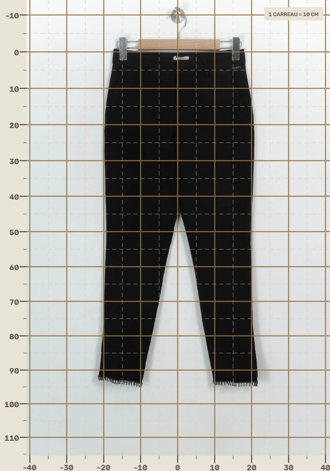 Pantalon Noir - Taille S/36 de la marque Liu Jo | PARAD123809 - Vendu par Paradigme - Image 4