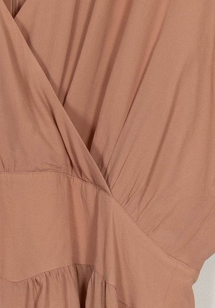 Robe Midi Rose - Taille L/40 de la marque Caroll | PARAD123822 - Vendu par Paradigme - Image 3