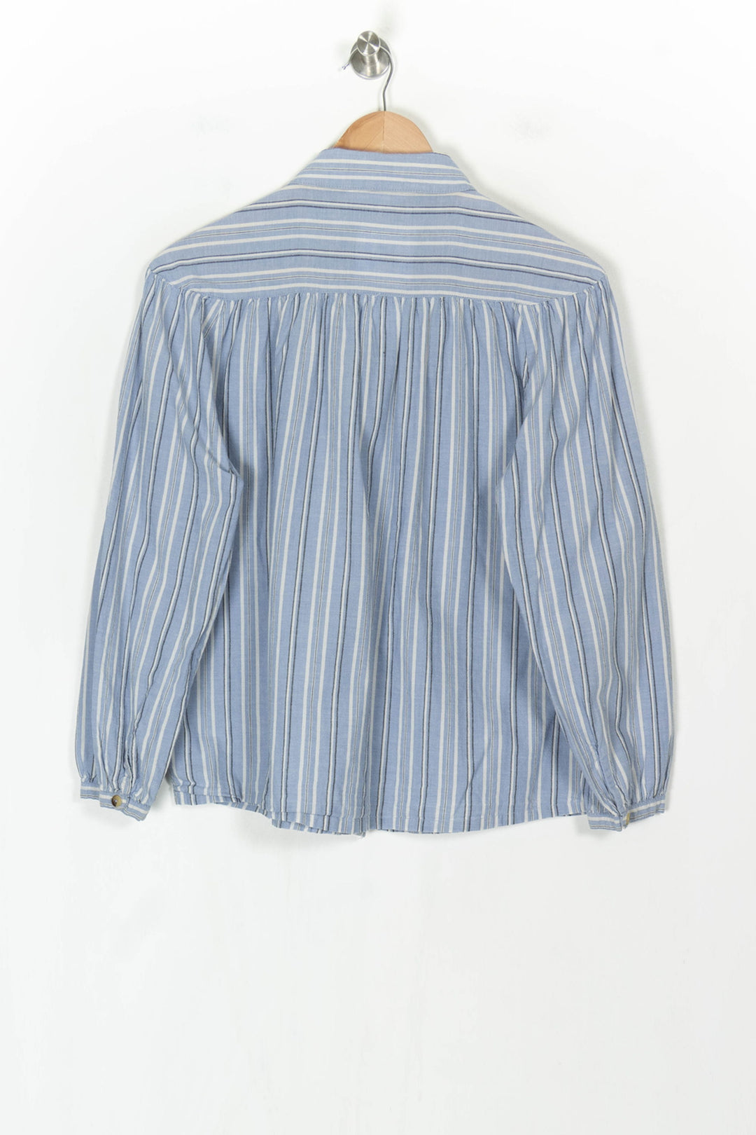Chemise Rayée Bleue et Blanche - Taille S/36 de la marque Léon &amp; Harper | PARAD123828 - Vendu par Paradigme - Image 5
