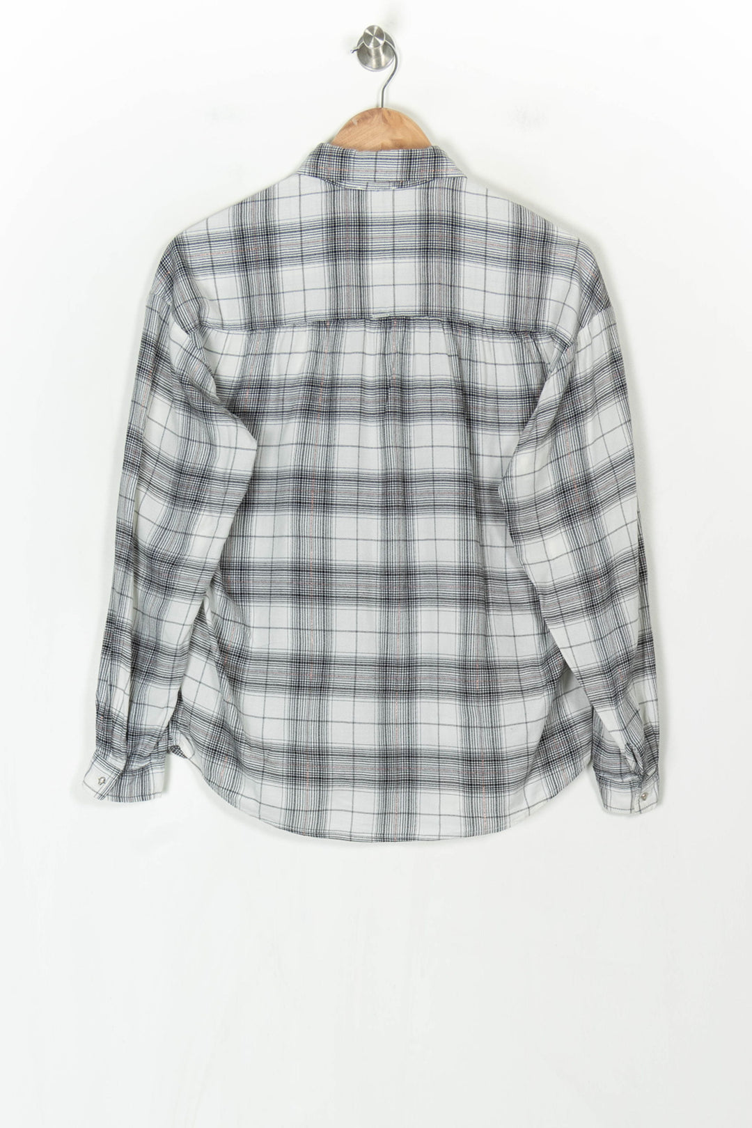 Chemise À Carreaux Blanche et Noire - Taille XS/34 de la marque IKKS | PARAD123829 - Vendu par Paradigme - Image 5