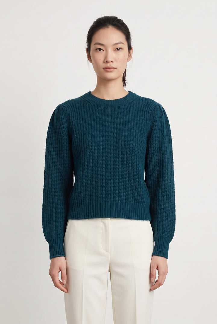 Pull Bleu - Taille S/36 de la marque IKKS | PARAD123831 - Vendu par Paradigme - Image 1
