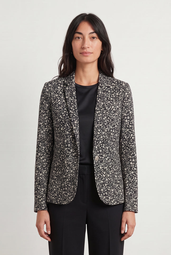 Veste Noire et Blanche - Taille S/36 de la marque IKKS | PARAD123832 - Vendu par Paradigme - Image 1