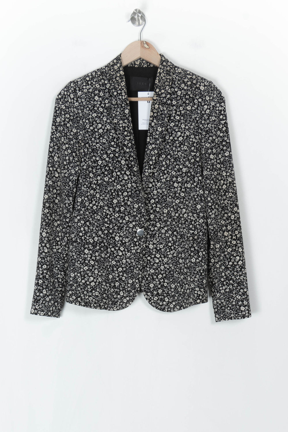 Veste Noire et Blanche - Taille S/36 de la marque IKKS | PARAD123832 - Vendu par Paradigme - Image 2