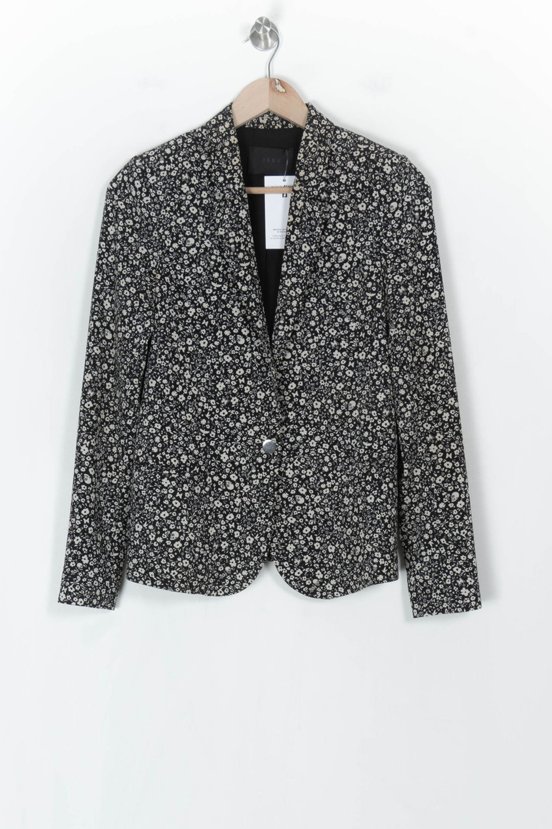 Veste Noire et Blanche - Taille S/36 de la marque IKKS | PARAD123832 - Vendu par Paradigme - Image 2