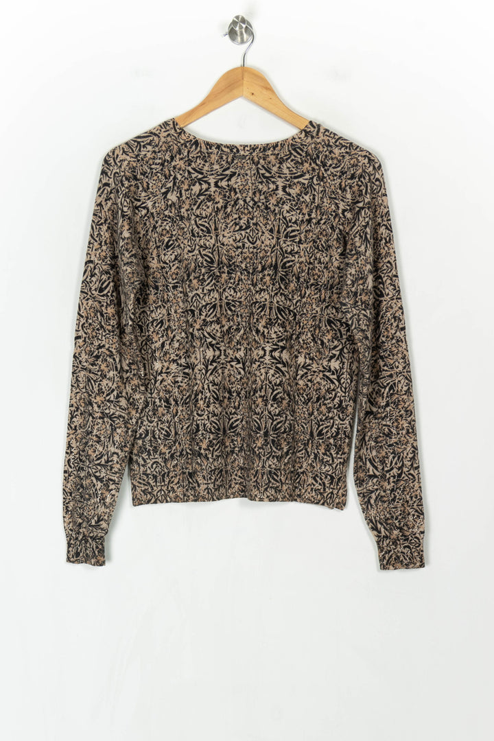 Pull Beige et Noir - Taille S/36 de la marque IKKS | PARAD123839 - Vendu par Paradigme - Image 5
