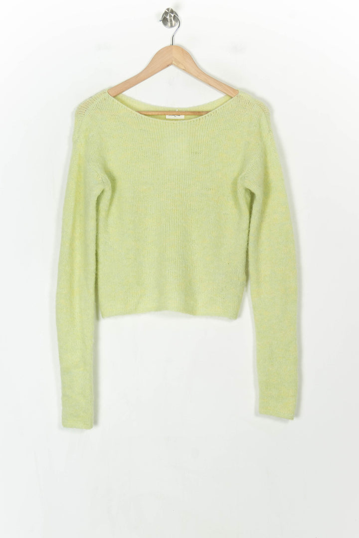 Pull Vert Clair - Taille S/36 de la marque American Vintage | PARAD123842 - Vendu par Paradigme - Image 2