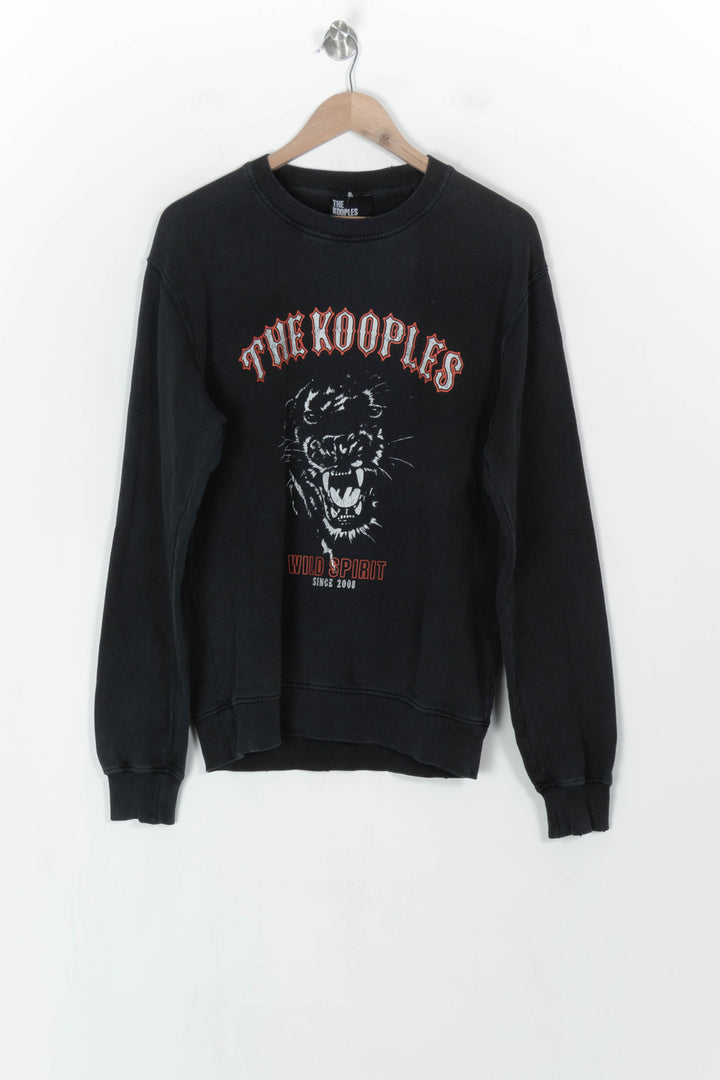 Sweatshirt Noir - Taille S/36 de la marque The Kooples | PARAD123845 - Vendu par Paradigme - Image 2