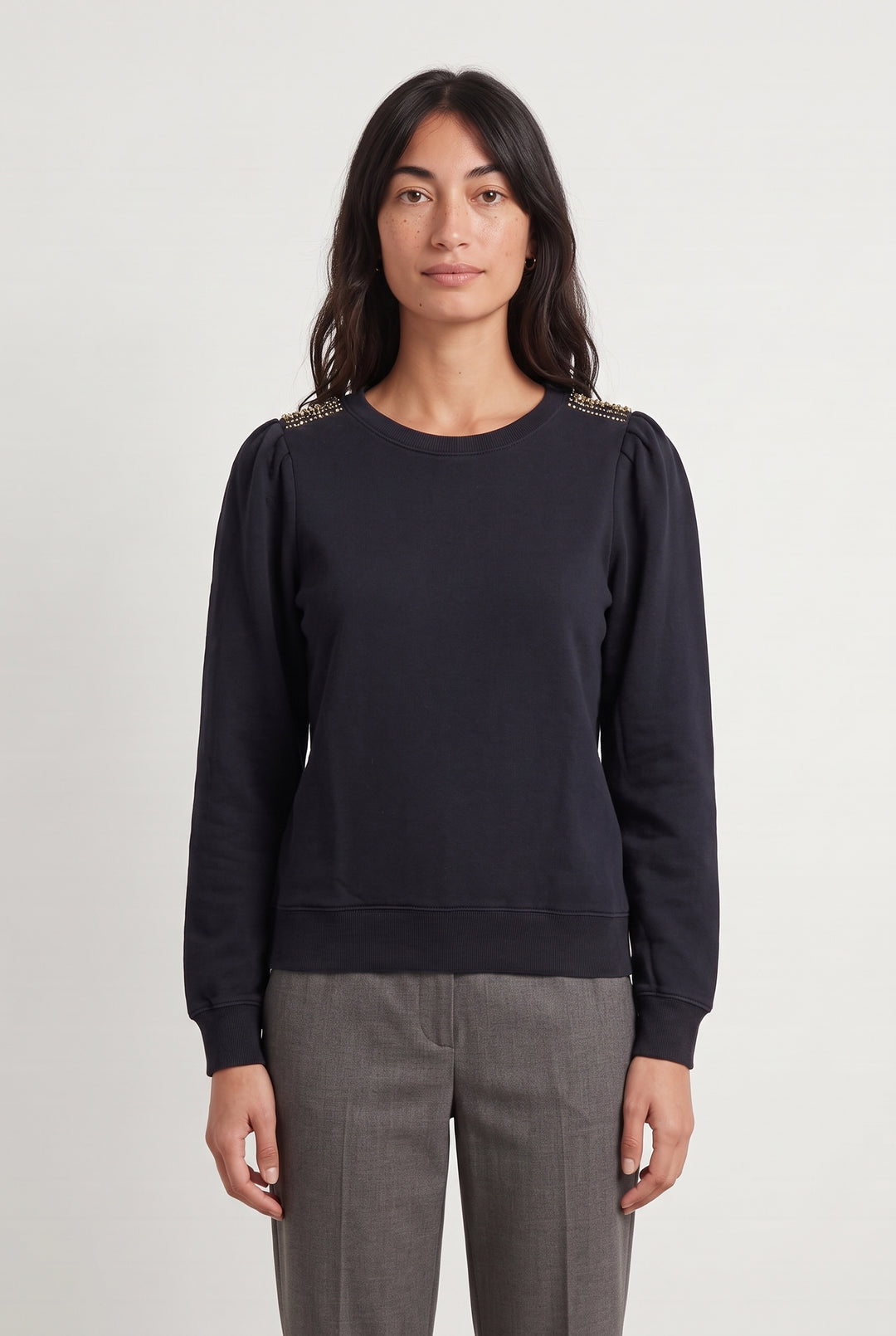 Sweatshirt Bleu - Taille S/36 de la marque IKKS | PARAD123847 - Vendu par Paradigme - Image 1