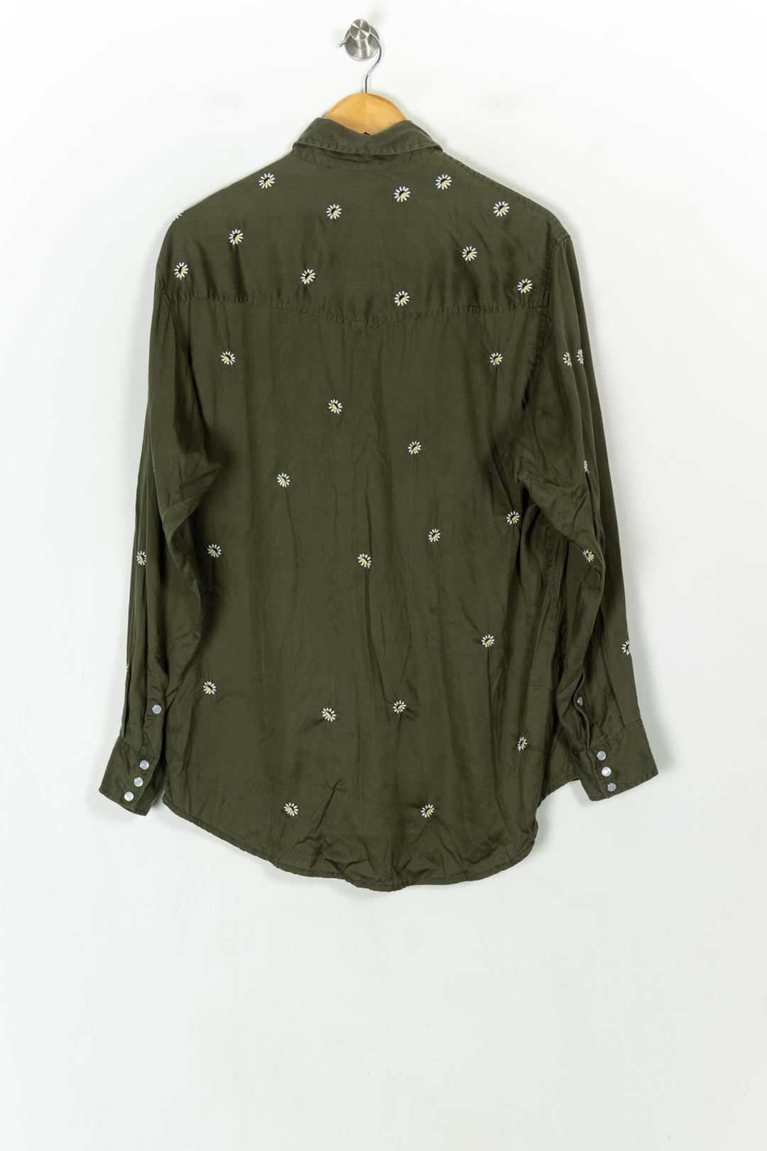 Chemise Verte - Taille S/36 de la marque The Kooples | PARAD123849 - Vendu par Paradigme - Image 5