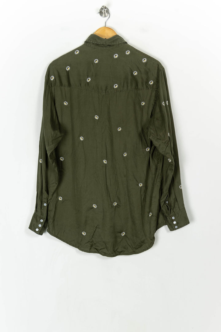 Chemise Verte - Taille S/36 de la marque The Kooples | PARAD123849 - Vendu par Paradigme - Image 5