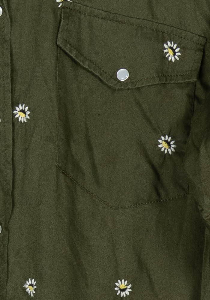 Chemise Verte - Taille S/36 de la marque The Kooples | PARAD123849 - Vendu par Paradigme - Image 3